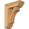 Ekena Millwork Westlake Slat Rough Sawn Bracket w/ Offset Brace, Western Red Cedar, 6"W x 16"D x 20"H BKT0604X16X20WTL06RWR - alternate 1